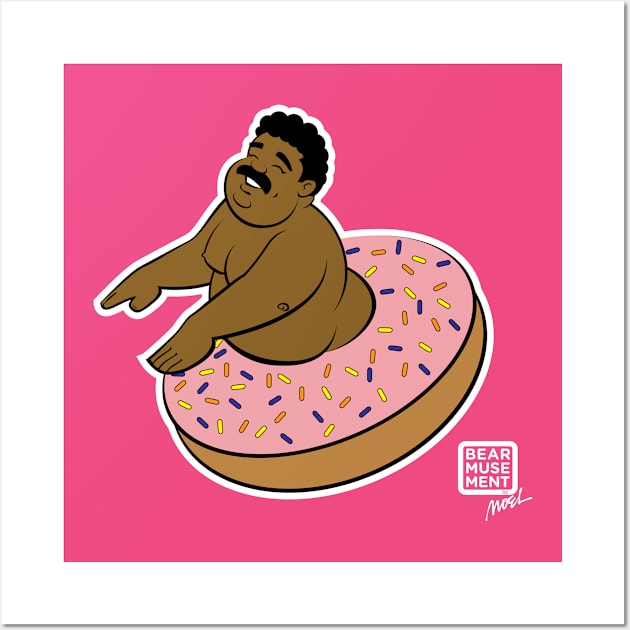 CHUNKIN' DONUTS Wall Art by BEarMUSEMENT